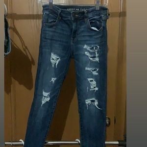 American Eagle skinny jeans, Sz 2